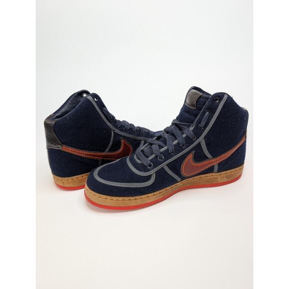 Nike Vandal High Inside Out Blue Wool Size 9 - Picture 7 of 11